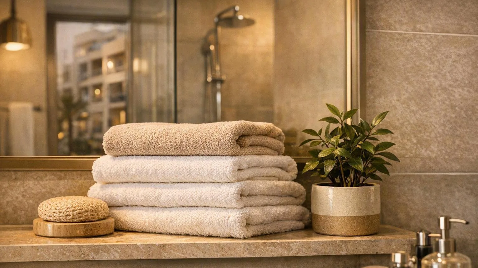 A quiet wellness space within the living experience